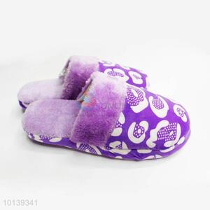 Wholesale Supplies Purple Household Warm Slipper