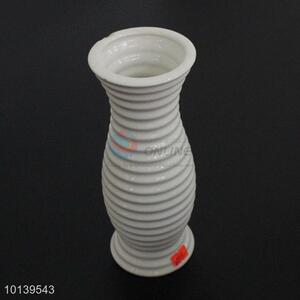 Market popular white ceramic flower vase