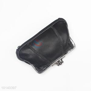 Hot Sale Black Snap Closure Coin Purse/Pouch