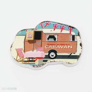 New Products Car Shaped Ceramic Fridge Magnet