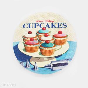 Direct Factory Round Ceramic Fridge Magnet