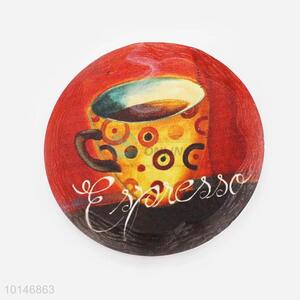 Professional Round Ceramic Fridge Magnet