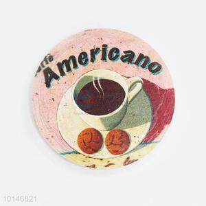 New Useful Round Ceramic Fridge Magnet