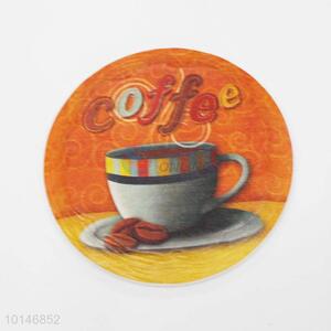 Competitive Price Round Ceramic Fridge Magnet