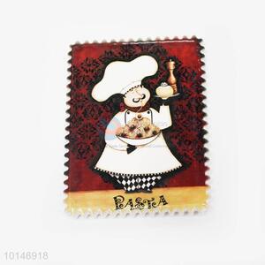 Factory Wholesale Rectangular Ceramic Fridge Magnet