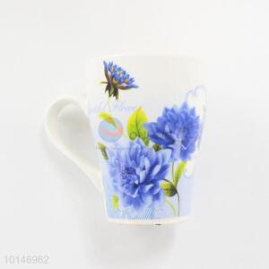 Blue flower ceramic tea/water cups