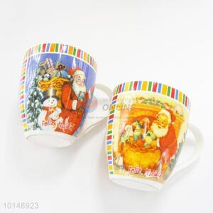 Fashion design ceramic cups for Christmas