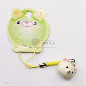 Cute Bear Metal Bell Mobile Phone Accessories Key Accessories