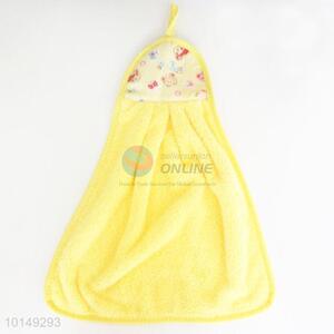 Yellow custom hand towel/handkerchief