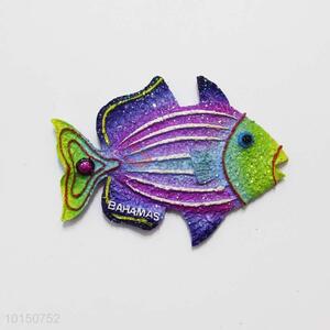 Bahamas Fish Shaped Resin Magnetic Fridge Magnet