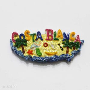 Costa Blanca Resin Magnetic Fridge Magnet