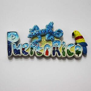 Puerorico Resin Magnetic Fridge Magnet