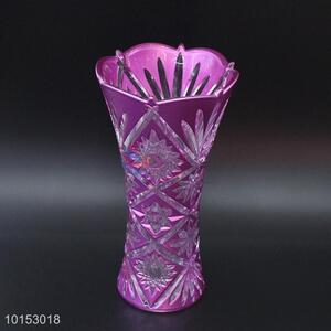 High quality modern colored glass decorative vase