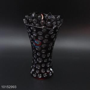 Factory supply colored glass flower vase