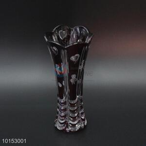 Exquisite fashionable colored glass flower vase