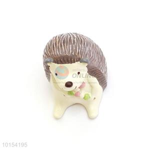 Mini Hedgehog Shape Cartoon Resin Decoration