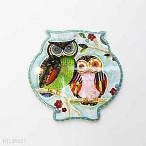 Owl Pattern Owl Shaped Ceramic Placemat/Cup Mat/Pot Mat
