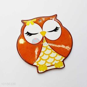 Lovely Owl Pattern Owl Shaped Ceramic Placemat/Cup Mat/Pot Mat