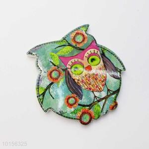 Colorized Owl Shaped Ceramic Placemat/Cup Mat/Pot Mat