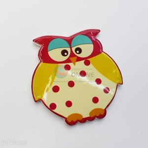 Red Owl Shaped Ceramic Placemat/Cup Mat/Pot Mat