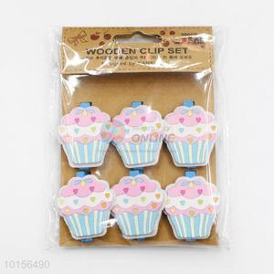 Best Selling Clothespin Peg DIY Clothes Clip in Cupcake Shape