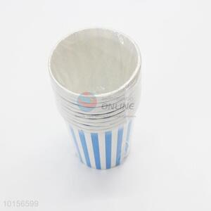 Party striped paper coffee cup
