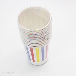 New Designed Striped Paper Drinking Cups