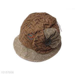 Wholesale Fashion Lady Cotton Fedora Hat Beret Cap Bucket Hat