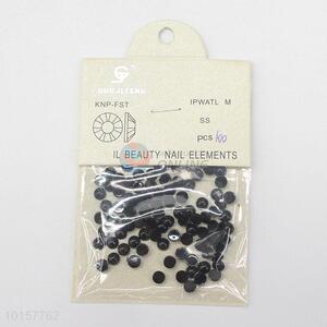 Black Beads 3D Nail Art Decorations Beauty Professional Manicure