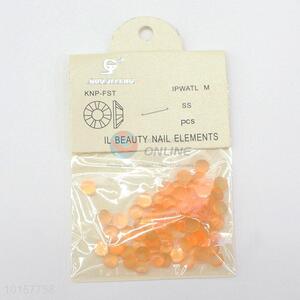 Orange Clear 3D Nail Art Decorations Beauty Professional Manicure