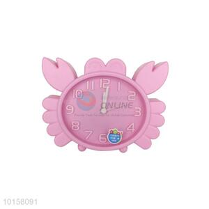 Hot Cute Pink Desk Alarm Clock For Bedroom For Sale