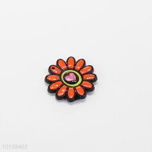 Good gift pvc flower fridge magnet wholesale