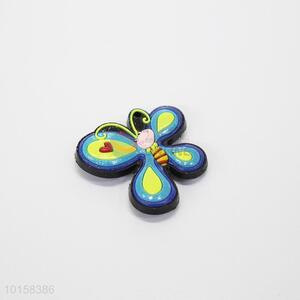 Hot sale butterfly shaped pvc fridge magnet