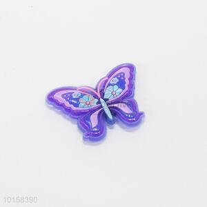 Low price exquisite butterfly shaped pvc fridge magnet