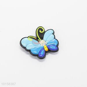 Good quality butterfly shaped pvc fridge magnet