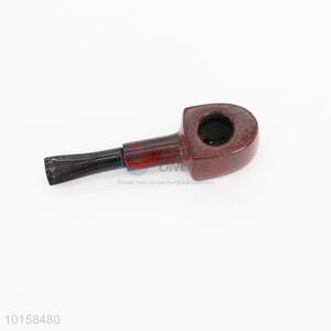 Simple style men wooden smoking pipe