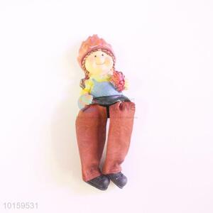 Promotional Girl Doll/Resin Crafts for Home Decoration