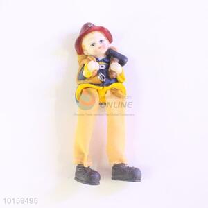 Wholesale Nice Worker Resin Doll/Resin Crafts for Home Decoration