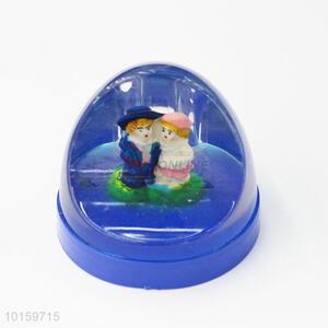 Blue romantic desktop office decoration acrylic penholder