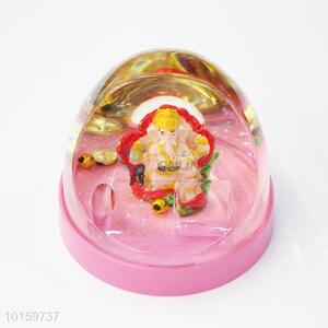 Pink decorative acrylic pen container/pencil holder