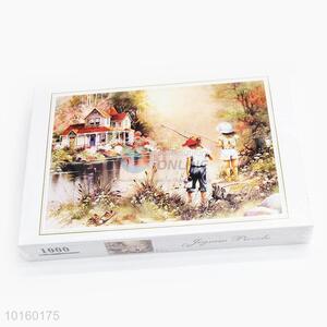 High Quality 1000pcs Nice Scene Puzzles Set