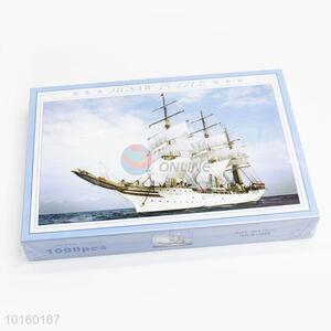 Wholesale Top Quality 1000pcs Ship Pattern Puzzles Set