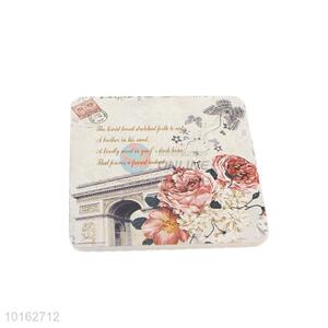 China factory price cute square shape cup mat