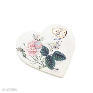 Popular cheap new style loving heart shape cup mat