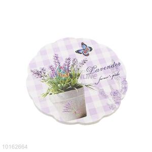 Cheap high quality flower shape cup mat