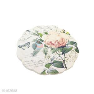 High sale best daily use flower style cup mat