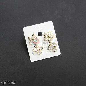 Flower Shaped Zircon Earring Jewelry for Women/Fashion Earrings