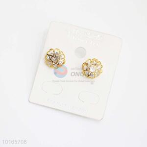 Flower Shaped Zircon Earring Jewelry for Women/Fashion Earrings