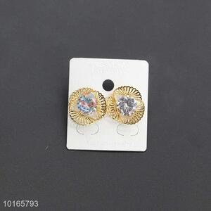 Round Zircon Earring Jewelry for Women/Fashion Earrings