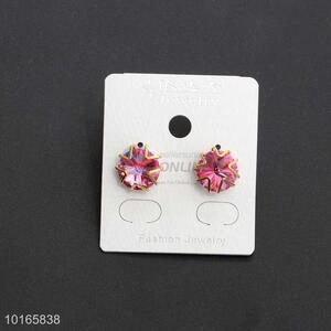 Pink Zircon Earring Jewelry for Women/Fashion Earrings